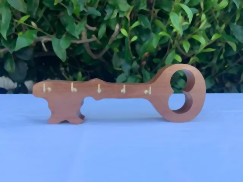Key Holder - handcrafted wooden toy NZ