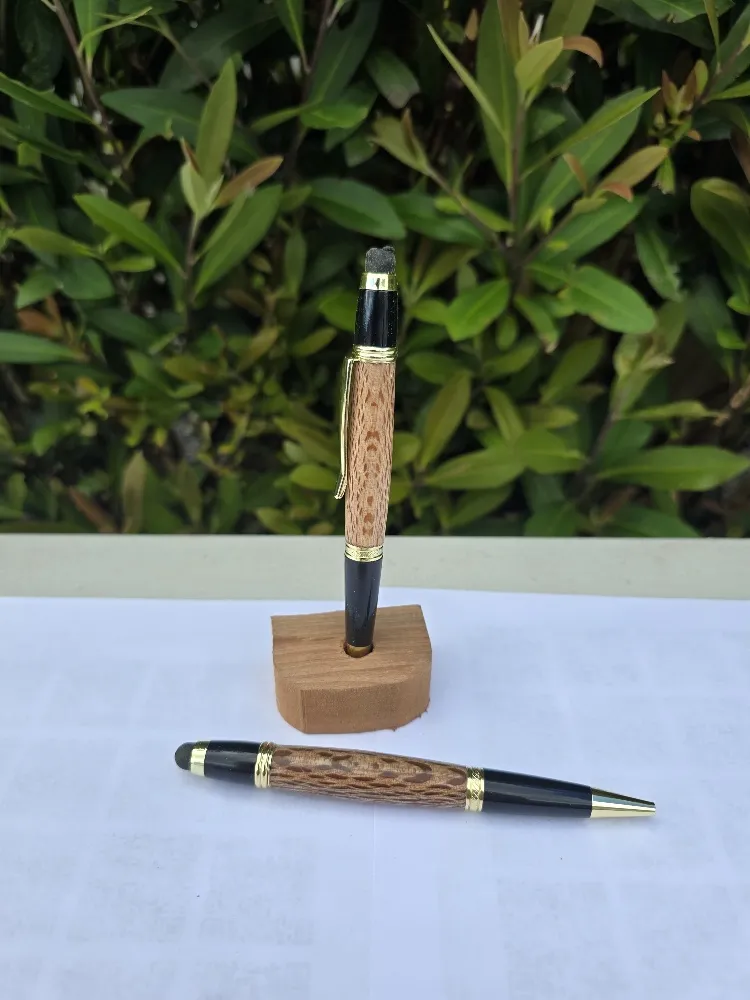 Rewa-Rewa Gold Touch Stylus Pen - handcrafted wooden toy NZ