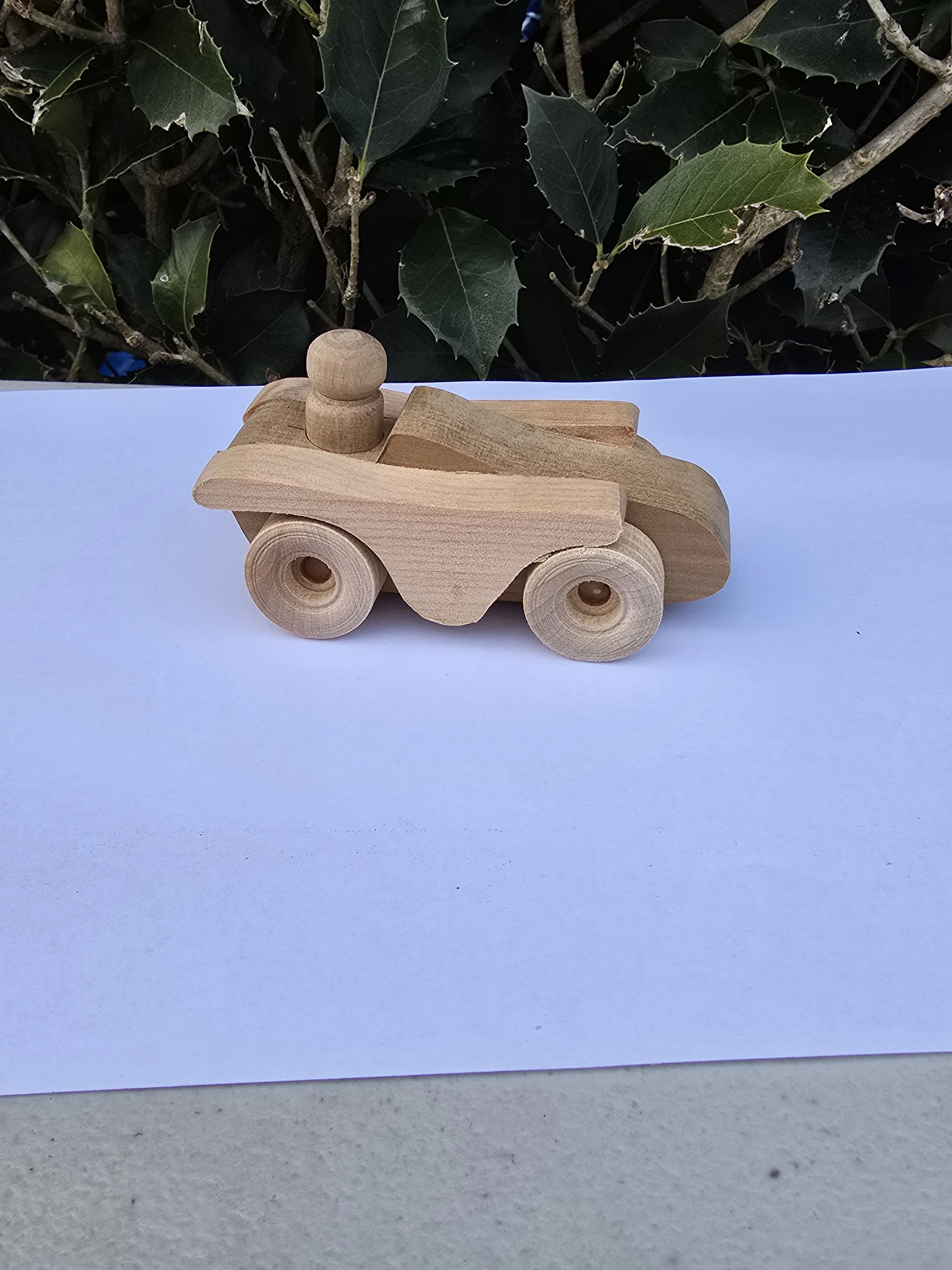 Speedster Wooden Car - handcrafted wooden toy NZ