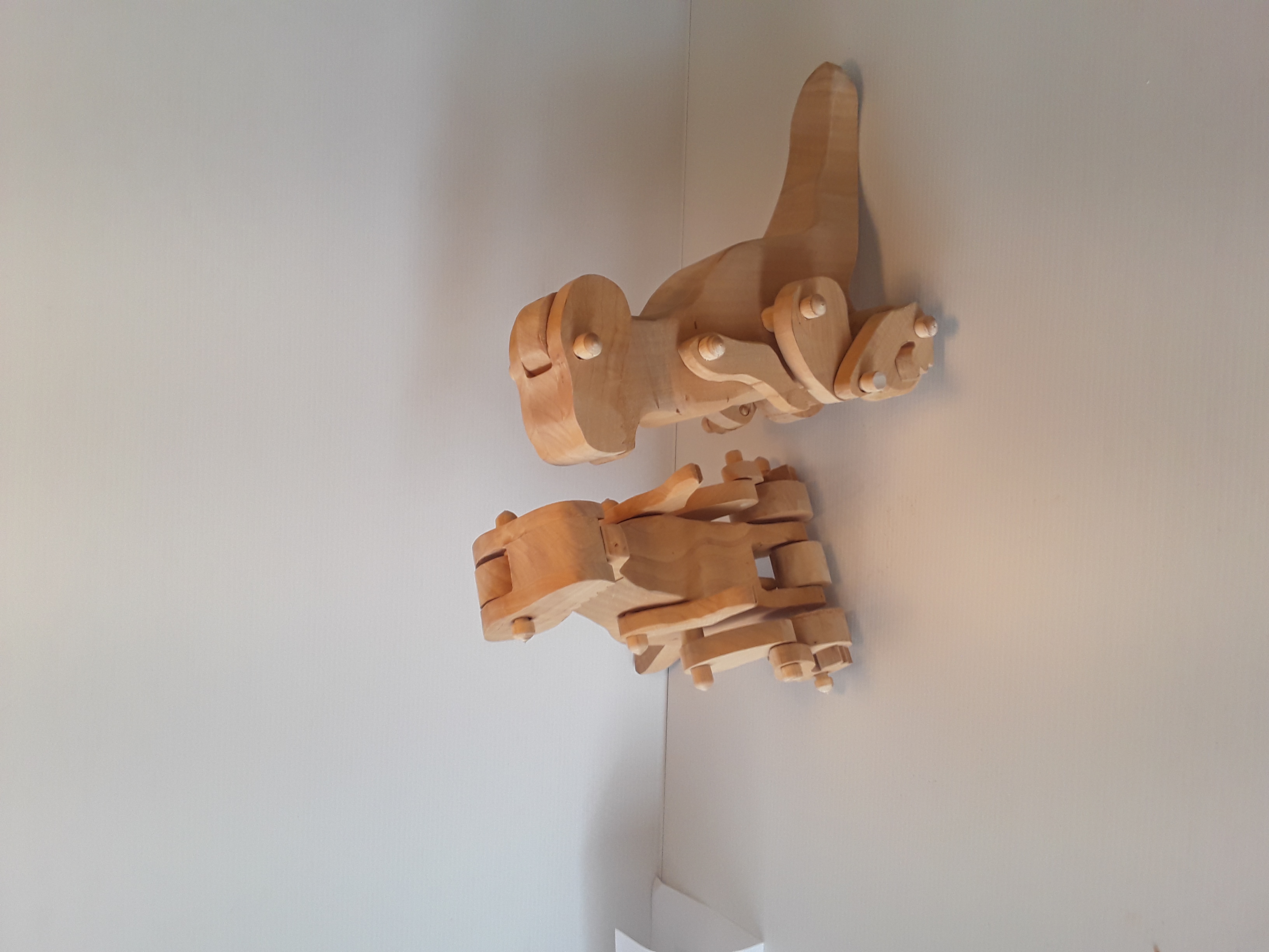 T-Rex - handcrafted wooden toy NZ