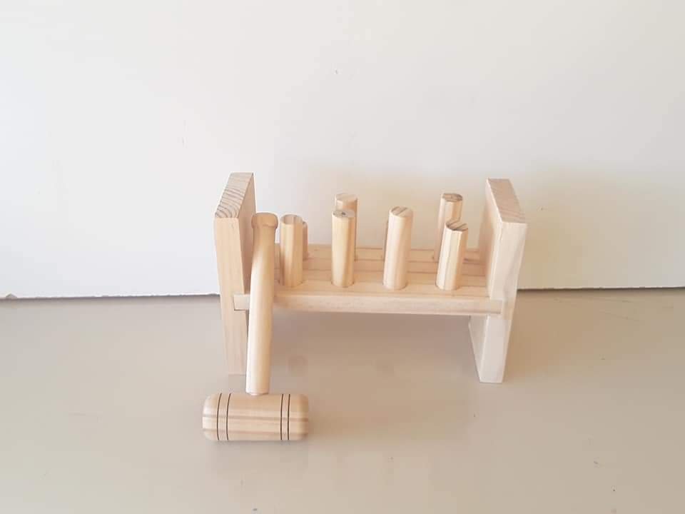 Hammer Set - handcrafted wooden toy NZ